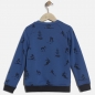 Preview: IKKS garcon Nordik Winter sweatshirt bleu canard